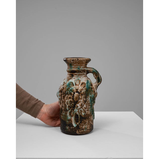 Mid 20th Century 20th Century German Ceramic Vase For Sale - Image 5 of 18