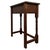 Wood 20th Century Traditional Oak Side Table For Sale - Image 7 of 12
