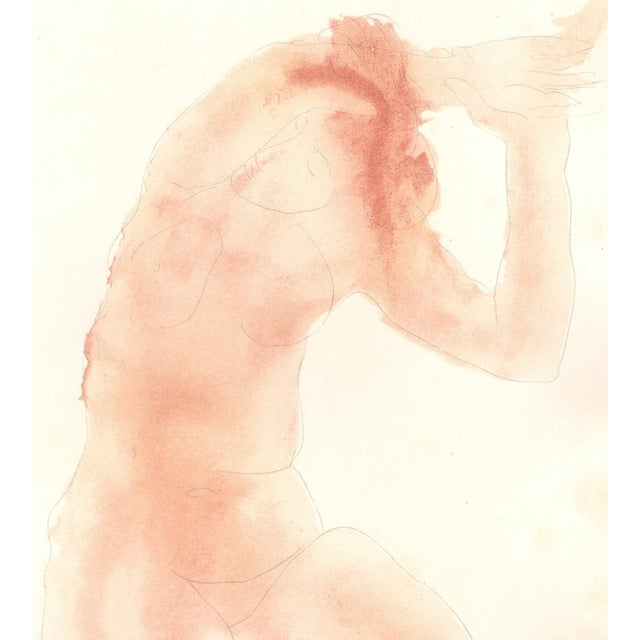 Rodin, She Was Suspended by Her Wrists from an Iron Hook, Nude, Original Lithograph, 1902 For Sale - Image 3 of 8