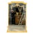 A striking example of late 19th century French neoclassical design, this elegant giltwood pareclose mirror dates to the...