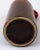 A ceramic vase from mid-20th century Germany. Neither large nor small, this studio made pot reflects the hand-held, and...