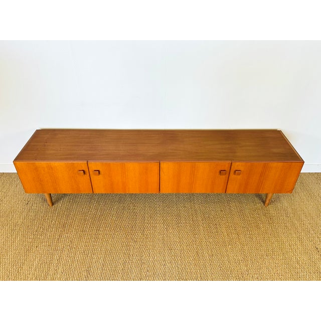 Mid-Century Modern Scandinavian Teak Sideboard, 1960s For Sale - Image 3 of 17