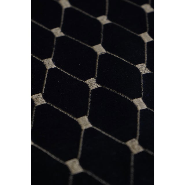 Stickley Pair of Stickley Upholstered Large Chairs & Ottoman For Sale - Image 4 of 12