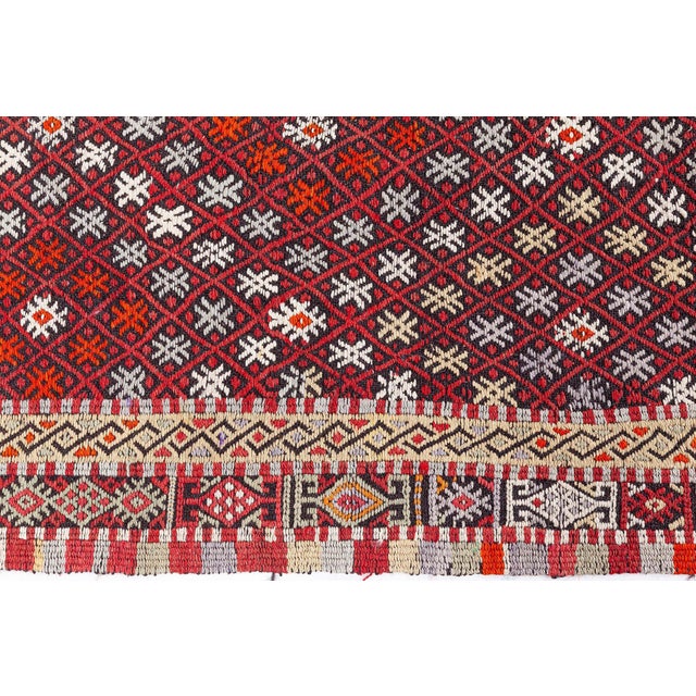 Doris Leslie Blau Mid-20th Century Handmade Vintage Rag Rug For Sale In New York - Image 6 of 8