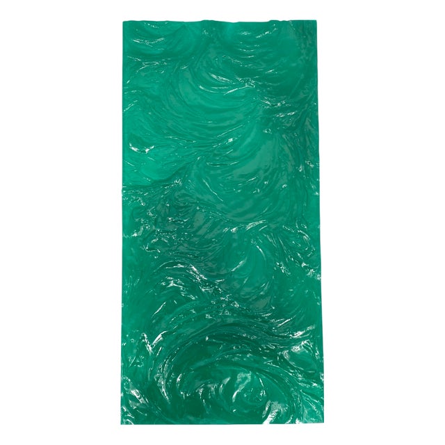 Space Age Pop Art Green Wall Lamp by Uwe Mersch, 1970s For Sale