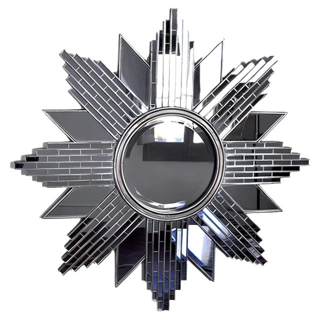 French Art Deco Mirror, 1970s For Sale