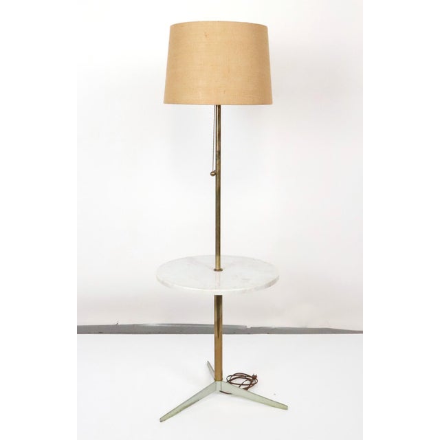 Laurel Lamp Company 1960s Mid Century Laurel Lamp Co. Brass Table Floor Lamp For Sale - Image 4 of 6
