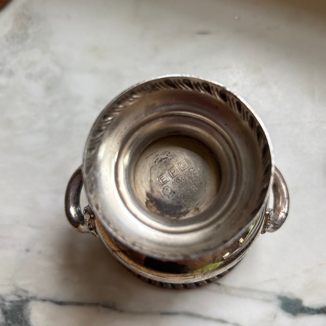 Vintage Sheffield Silverplate Urn for Toothpicks, Matches For Sale In Chicago - Image 6 of 7