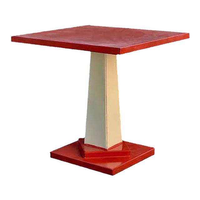 Iron & Sheet Metal Side Table, 1960s For Sale