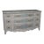 Superb Paint Decorated Baker Attributed French Faux Painted Marble Dresser For Sale