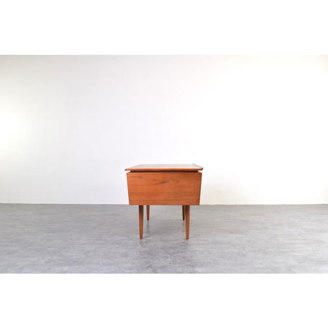 Mid-Century Danish Teak Executive Desk, 1960s For Sale - Image 9 of 18