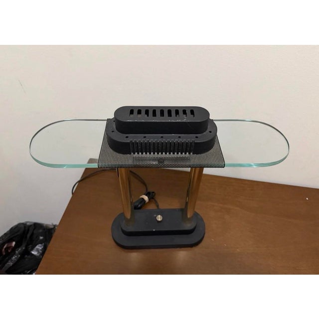 Art Deco 1970s Art Deco Robert Sonneman for George Kovacs Desk Bankers Lamp For Sale - Image 3 of 7