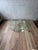 Mid-Century Modern Vintage Lucite Ribbon Wave Base Glass Top Coffee Table Mid-Century Modern, 1970s For Sale - Image 3 of 8
