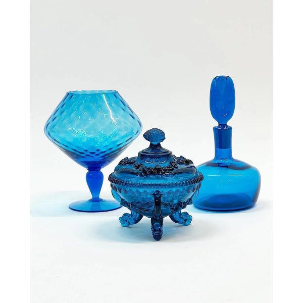 ヴィンテージ イタリアンアートガラス Murano / Empoli style $_12.JPG