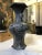 Antique Archaistic Style Chinese Black Earthenware Pottery Vase For Sale - Image 9 of 13