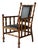 Mid 20th Century Victorian Twisted Wood Armchair For Sale