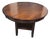 Round Dining Table - Dark Espresso For Sale