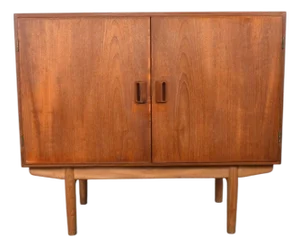 Mid 20th Century Børge Mogensen Teak + Oak Cupboard / Credenza