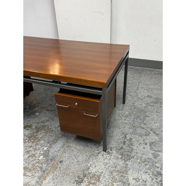 1960s Georges Frydman for Efa Executive Desk, Circa 1960's For Sale - Image 5 of 12