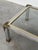 Vintage Chrome and Brass Coffee Table with Sculptural Leaf Details, 1970s For Sale - Image 11 of 13