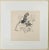 Seller of Hats is an Original China Ink Drawing realized by Henry Somm (1844-1907). Good condition on a little yellowed...