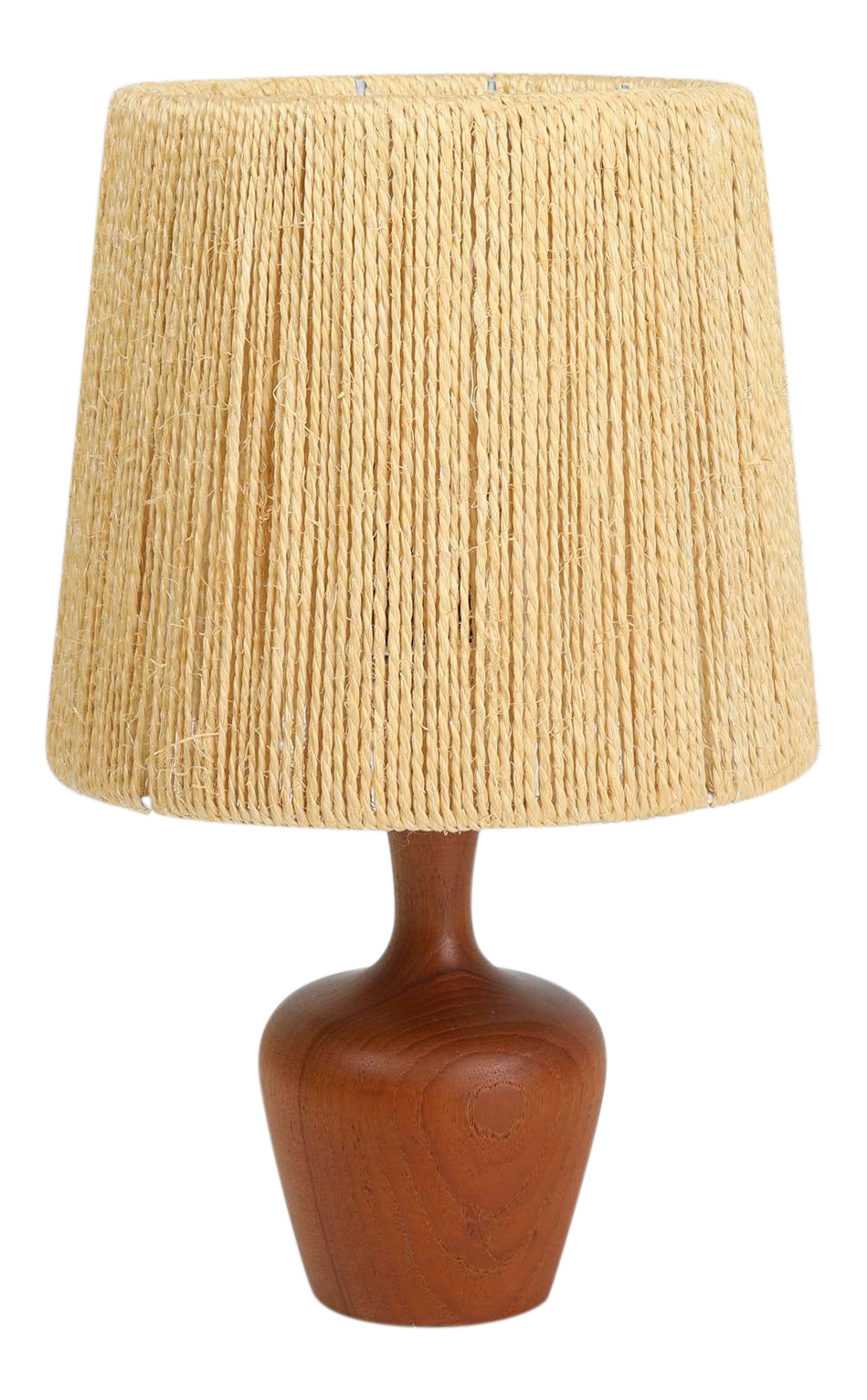 jute table lamp