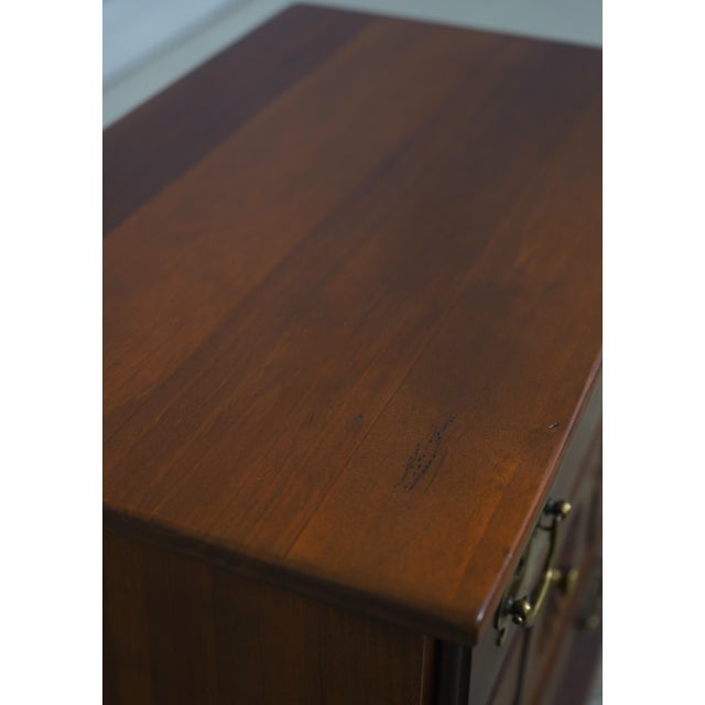Vintage Country Pine 7 Drawer Chest Nightstand For Sale - Image 11 of 16