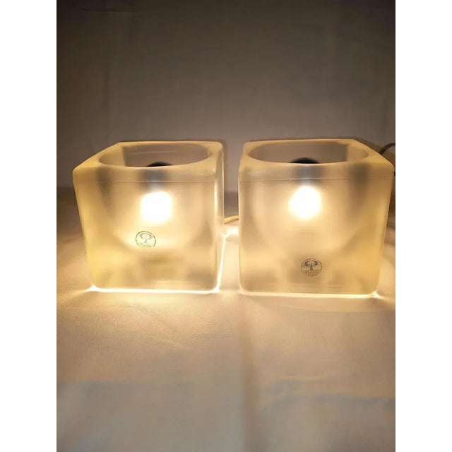 Table Lamps from Peill and Putzler, Set of 2, in Very Good conditions. Designed 1970 to 1979 This piece has an attribution...