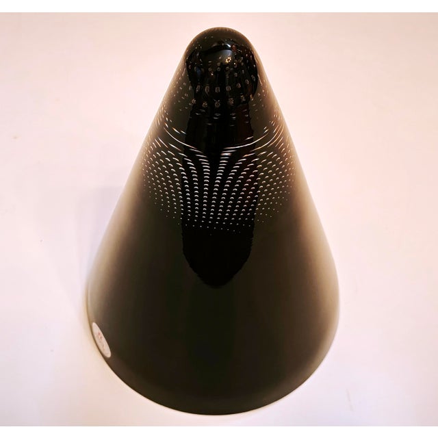 Art Glass Vase and Cone Sculpture by Pavel Havelka for Princ, 1990s, Set of 2 For Sale - Image 17 of 18