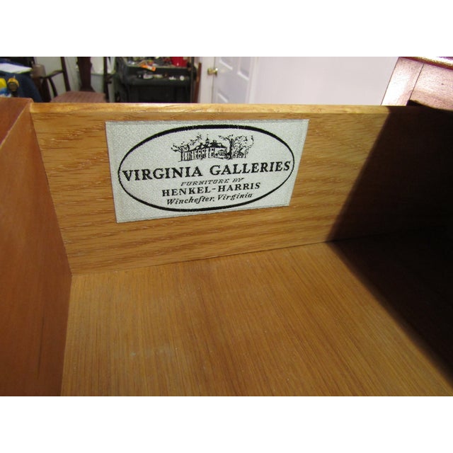Brown Henkel Harris Solid Cherry Chest of Drawers For Sale - Image 8 of 10