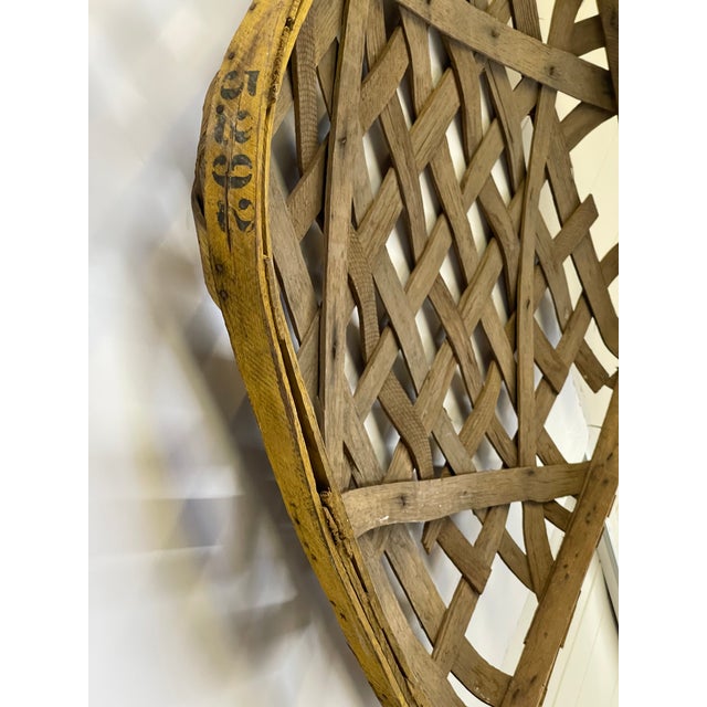 Large Authentic Antique Tobacco Basket Chairish