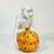 Chinoiserie 1950s Vintage Majolica Chinoiserie Hollywood Regency Figural Monkey With Pumpkin After Chelsea House, Halloween & Thanksgiving For Sale - Image 3 of 18