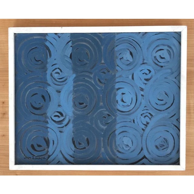 Lison Favarger, Cadences I, Oil on Canvas, Framed For Sale - Image 10 of 10