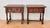 Rustic Mid-Century Spanish Wood Bedside Tables with Paneled Drawers, 1960, Set of 2 For Sale - Image 3 of 11