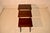 Period Edwardian Mahogany Set of Three Nesting Tables, Circa 1920 For Sale - Image 9 of 10