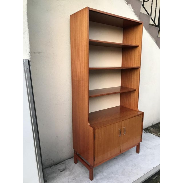 Bookshelf-Librarian with Veneer from Olsztyn Furniture Factory, 1970s For Sale - Image 17 of 18