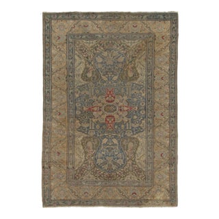 Antique Turkish Medallion Rug With Ornate Intricate Vinery - Rug & Kilim For Sale