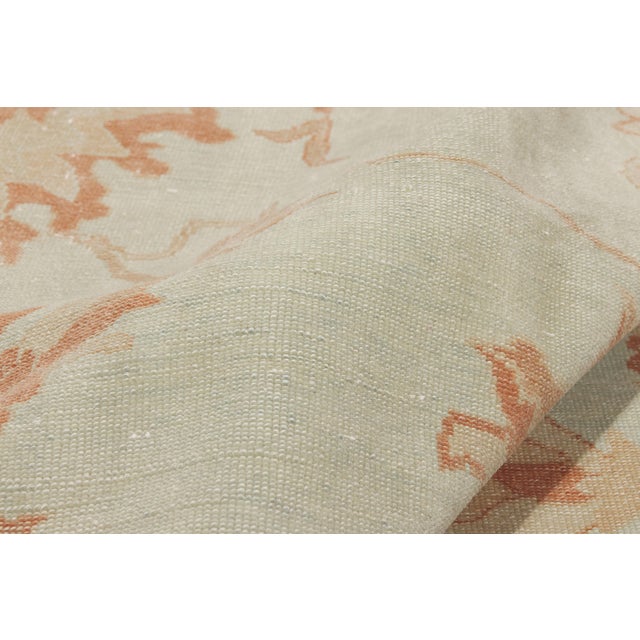 Modern Turkish Oushak Rug, 11'03 X 15'03. For Sale In Dallas - Image 6 of 10