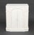 Modern White Painted Wood Cabinet, with single door opening to two shelves. 27" H x 22.75" W x 13.25" D. Provenance: From...
