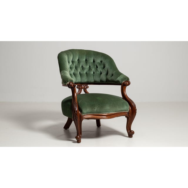 Louis Philippe Accent Chair, Antique, France, 19th Century For Sale - Image 14 of 14