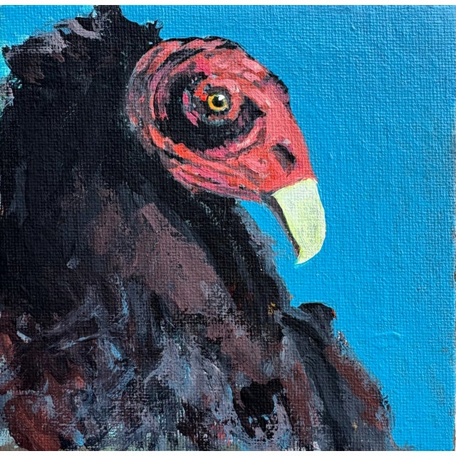 Small Vulture Painting by Joseph Christy For Sale
