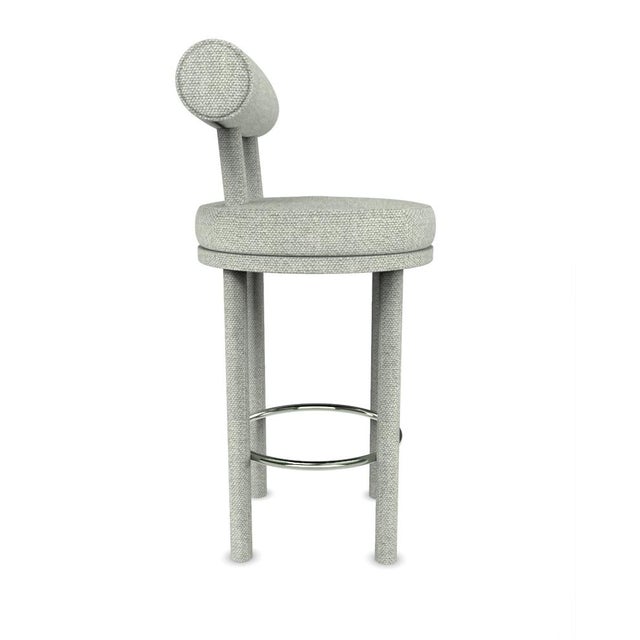 Contemporary modern moca bar chair in fabric by studio rig for collector studio a chair that mixes both modern and...