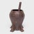 Mid 19th Century Chinese Floral Cast Iron Mortar, C. 1950 For Sale - Image 5 of 8
