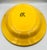 Ceramic 1930s Metlox Poppytrail "Early California" Pottery 200 Series Yellow Serving Platter For Sale - Image 7 of 9