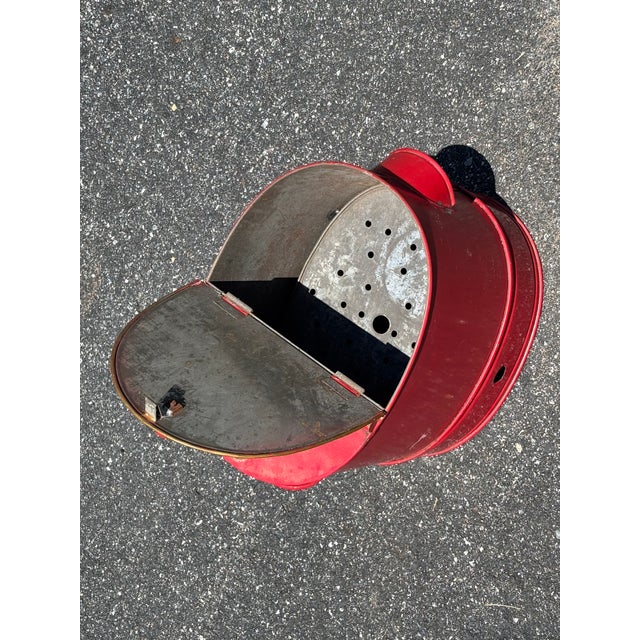 20th C. Hot Saveloys - Mid Century Original Paint on Metal Carnival / Street Food Dispenser For Sale - Image 11 of 12
