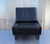 Vintage German Lounge Chair Conseta in Black Leather with Gray Steel Sled Feet by F.W.Möller for Cor, 1970s For Sale - Image 9 of 9