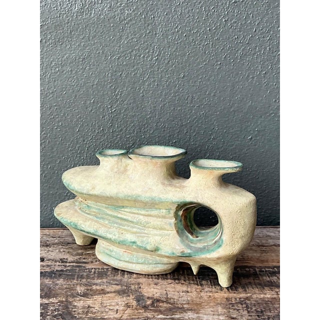 Vintage Organic Form Pottery Sculpture For Sale - Image 13 of 18