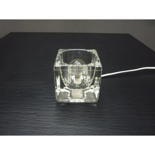 Space Age Glass Table Lamp from Peill & Putzler, 1960s For Sale - Image 8 of 8