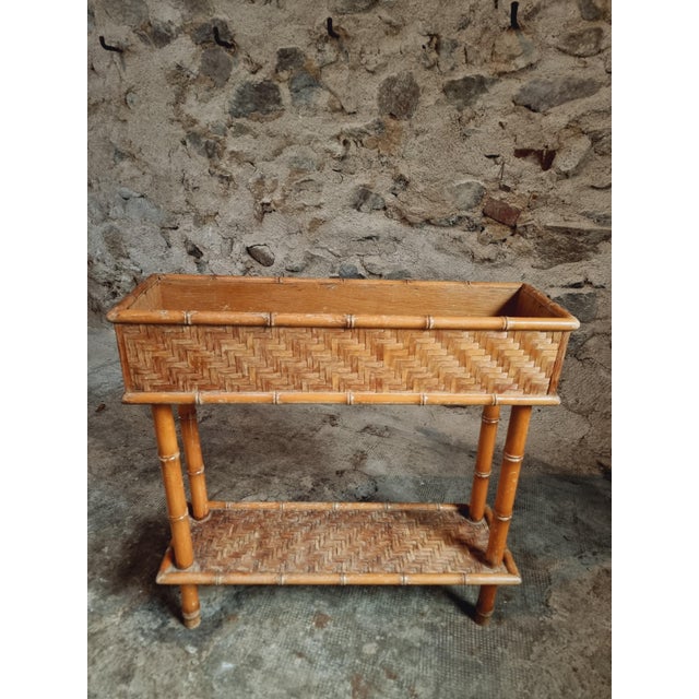 Vintage Bamboo Bottle Rack, France, 1970s For Sale - Image 11 of 13