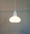 Space Age Pendant Light in Blue Opaline from Peill & Putzler, 1970 For Sale - Image 10 of 11